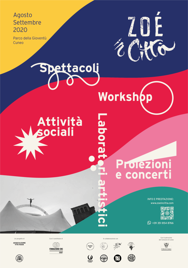 poster zoé in città